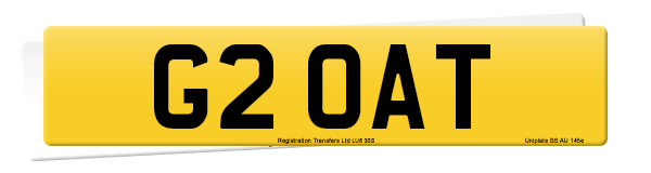 Registration number G2 OAT